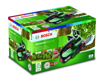 Bosch UniversalChain 18 SOLO (корпус)/ аккумуляторная садовая цепная пила БОШ 06008B8001 (0.600.8B8.001)